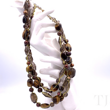 Load image into Gallery viewer, Multi Gemstones 3 Layered Necklace
