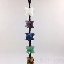 将图片加载到图库查看器，closer view of 7 chakras stones
