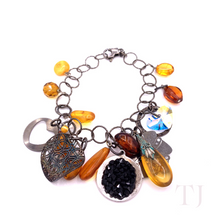 Load image into Gallery viewer, Amber Bracelet with 925 Silver
