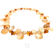 Load image into Gallery viewer, Citrine Nugget Stone Necklace
