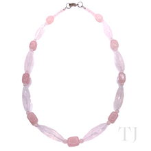 Load image into Gallery viewer, Rose Quartz Stone Necklace
