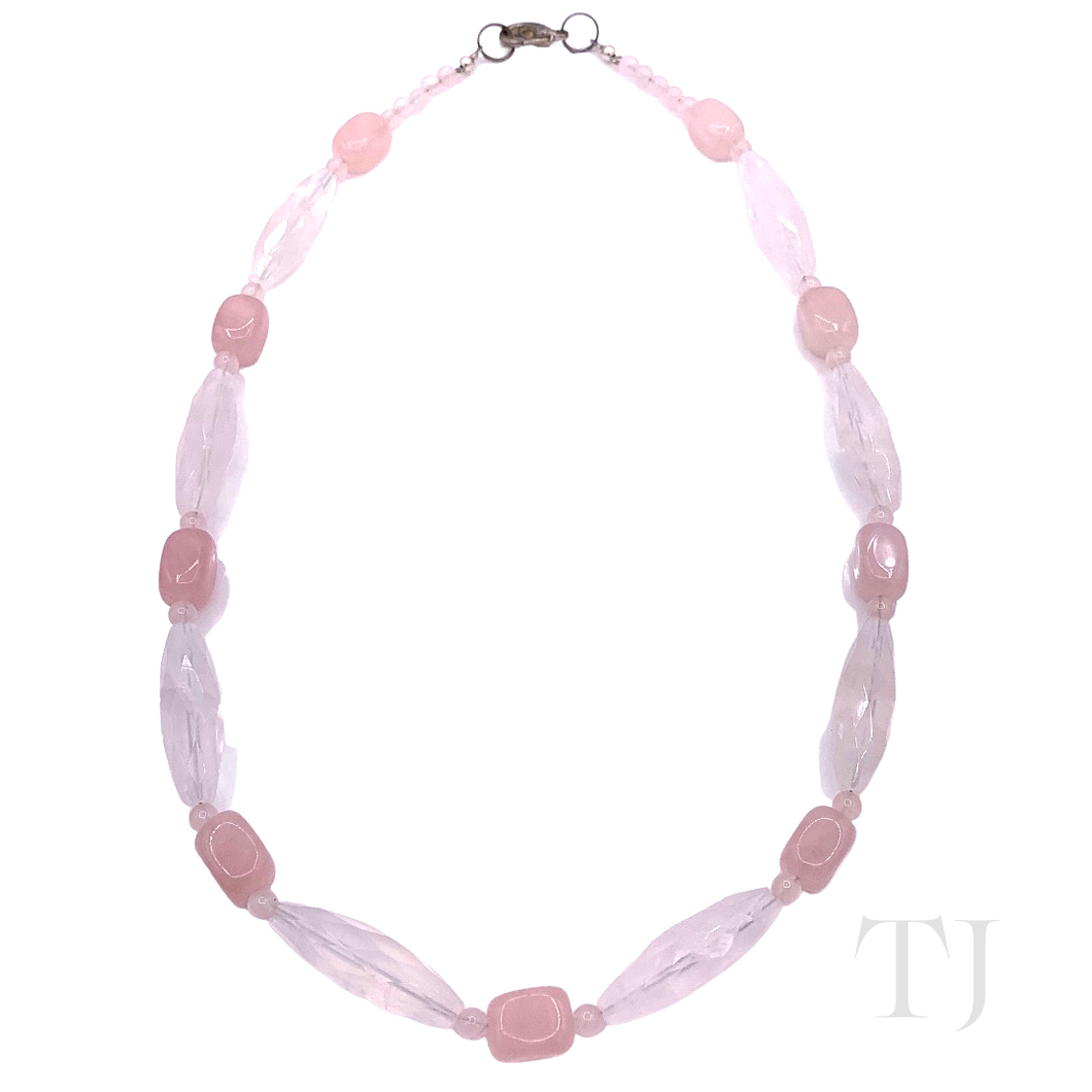 Rose Quartz Stone Necklace