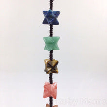 将图片加载到图库查看器，closer view of 7 chakras stones
