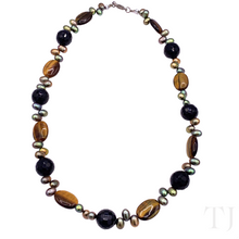 Load image into Gallery viewer, Multi-Gemstone Necklace with lobster clasp
