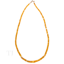 Cargar imagen en el visor de la galería, Ethiopian Opal Faceted Necklace with 14k Gold Clasp
