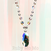 Load image into Gallery viewer, Quartz Crystal Necklace in Sterling Silver
