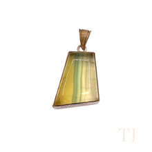 Load image into Gallery viewer, Fluorite Pendant in Sterling Silver
