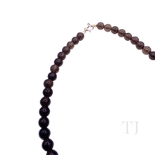 Load image into Gallery viewer, Smoky Quartz Bead Necklace
