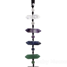 将图片加载到图库查看器，closer view of 7 chakras stones
