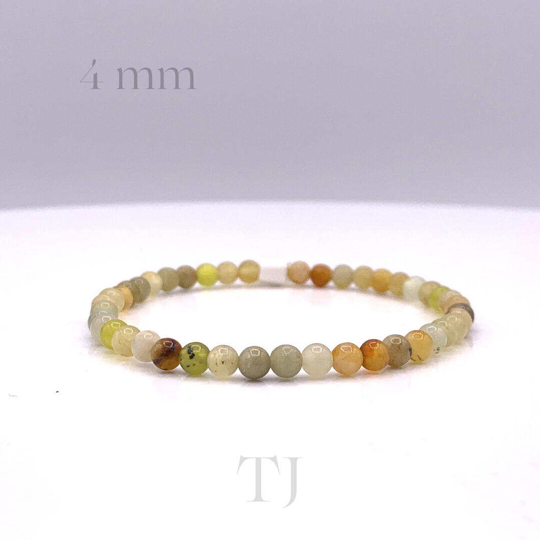 Flower Jade Bracelet