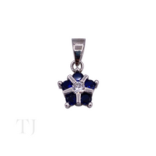 Load image into Gallery viewer, Doublet Sapphire Star Shape Jewelry Set
