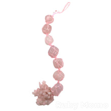 Load image into Gallery viewer, Rose Quartz hanging ornaments
