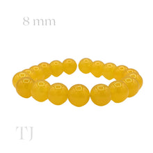 Load image into Gallery viewer, Yellow Quartz Bracelet (Dyed)
