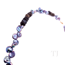 Load image into Gallery viewer, Multi-colored Pearl Necklace in 14k Gold
