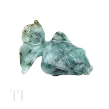 Load image into Gallery viewer, Natural Burmese Green Jade Fish Figurine
