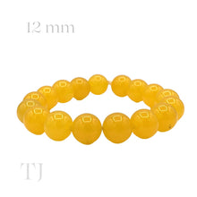 Cargar imagen en el visor de la galería, Yellow Quartz Bracelet (Dyed)
