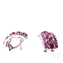 Load image into Gallery viewer, Ruby Curved Jewelry Set
