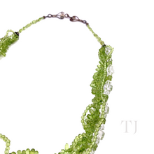 Load image into Gallery viewer, Peridot Chip Layered Necklace
