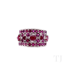 Load image into Gallery viewer, Ruby Curved Jewelry Set
