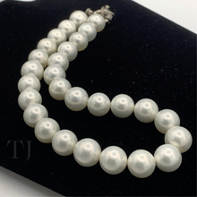 Load image into Gallery viewer, Freshwater Big Pearl Necklace in Sterling Silver
