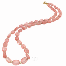 Load image into Gallery viewer, Strawberry Quartz Necklace
