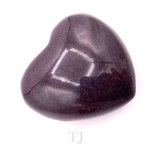 Cargar imagen en el visor de la galería, closer view of blue gold sandstone heart cabochon
