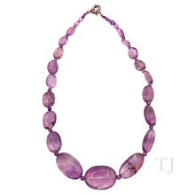 将图片加载到图库查看器，Amethyst Graduated style necklace
