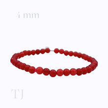 Cargar imagen en el visor de la galería, Red Quartz Bracelet (Dyed)
