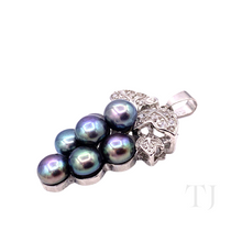 Load image into Gallery viewer, Freshwater Multi-colored Pearl Grape Pendant
