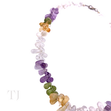 Cargar imagen en el visor de la galería, Multi Gemstones Chip Necklace
