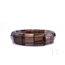 Load image into Gallery viewer, Smoky Quartz Elastic Bracelet
