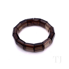 Load image into Gallery viewer, Smoky Quartz Elastic Bracelet
