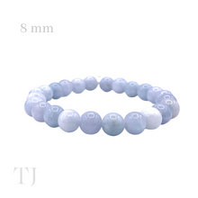 Load image into Gallery viewer, Angelite 8 mm bead sized bracelet
