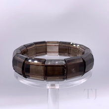 Load image into Gallery viewer, Smoky Quartz Elastic Bracelet
