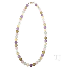 将图片加载到图库查看器，Ametrine different color Bead Necklace
