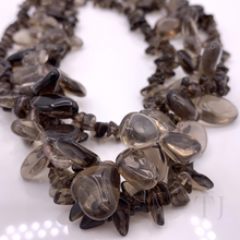 Load image into Gallery viewer, Smoky Quartz Chip and Nugget Necklace
