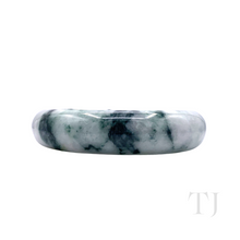 将图片加载到图库查看器，White Burmese Jade Bracelet
