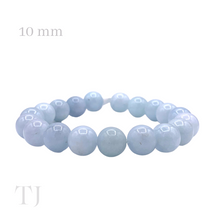 Load image into Gallery viewer, Angelite 10 mm bead sized bracelet
