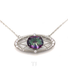 Load image into Gallery viewer, Swarovski Pendant with Sterling Silver Chain
