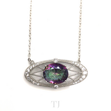 Load image into Gallery viewer, Swarovski Pendant with Sterling Silver Chain
