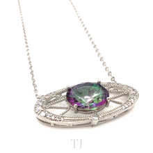 Load image into Gallery viewer, Swarovski Pendant with Sterling Silver Chain
