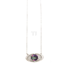 Load image into Gallery viewer, Swarovski Pendant with Sterling Silver Chain
