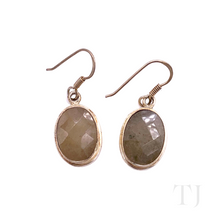 Load image into Gallery viewer, Mountain Quartz Earrings in Sterling Silver
