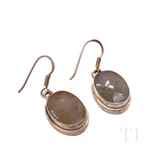 Load image into Gallery viewer, Mountain Quartz Earrings in Sterling Silver
