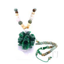 将图片加载到图库查看器，Burmese Natural Jade Necklace
