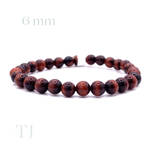 Load image into Gallery viewer, Red Tiger&#39;s Eye Bracelet
