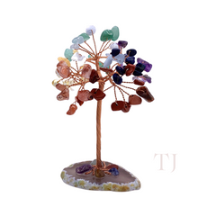 Cargar imagen en el visor de la galería, Tree of Life with 7 chakras stones (small size)

