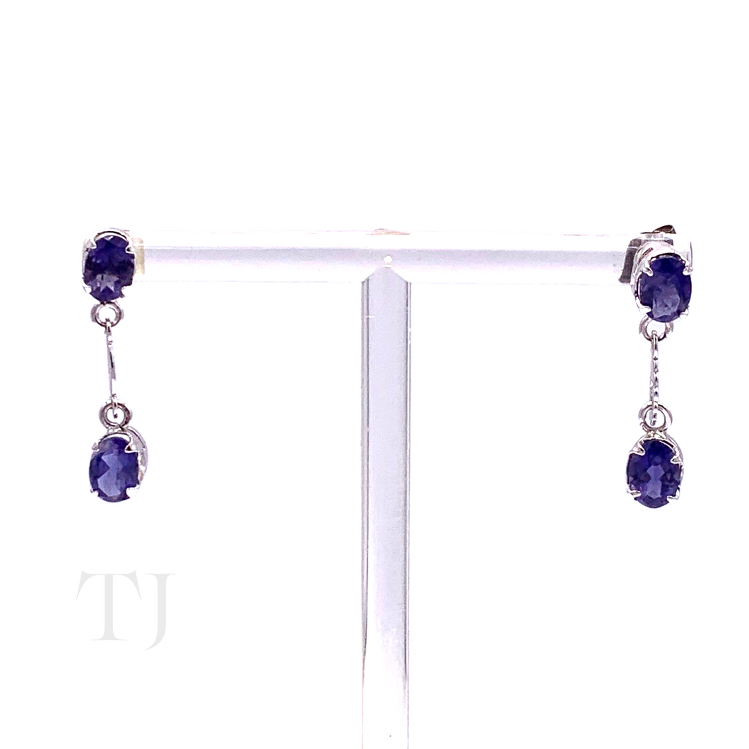 Tanzanite Oval Cut Jewelry Set