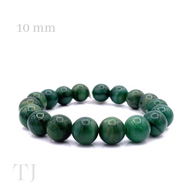 Load image into Gallery viewer, African Jade bracelet 10 mm
