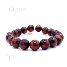 Load image into Gallery viewer, Red Tiger&#39;s Eye Bracelet
